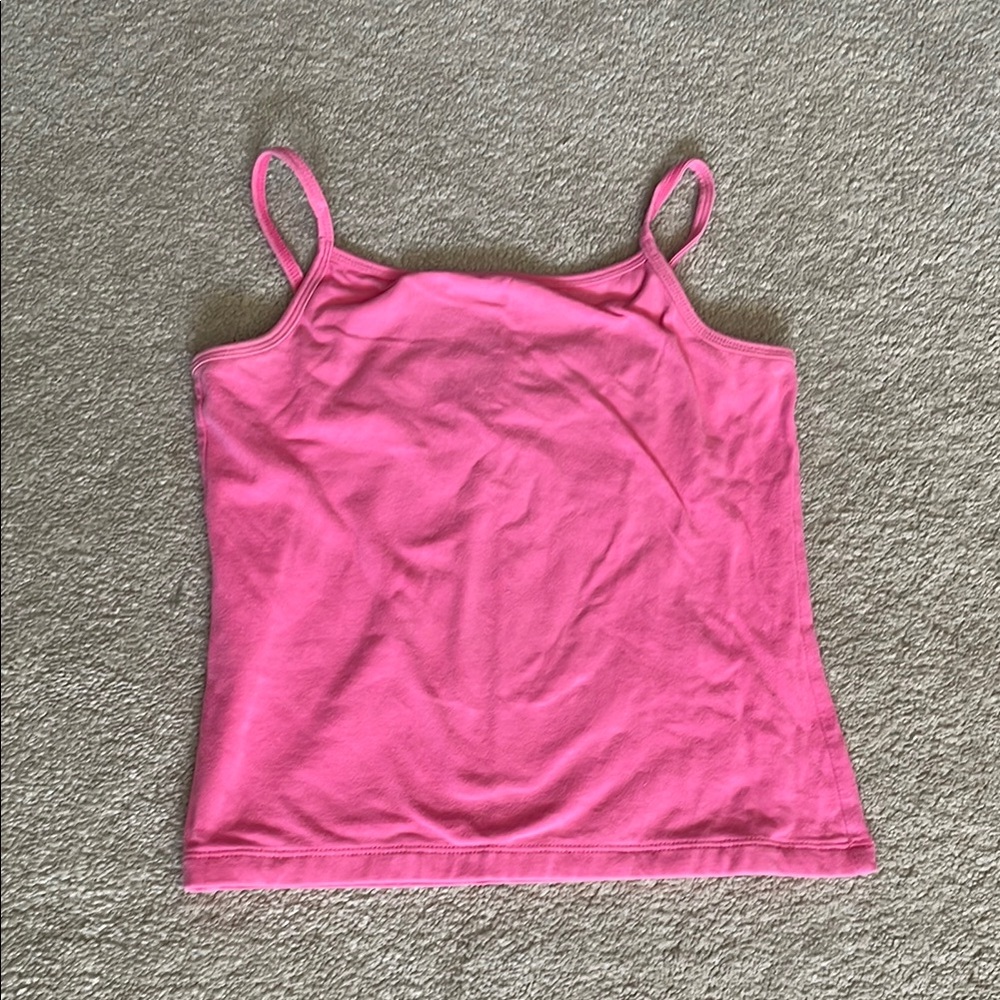 Old Navy Pink Sleeveless Fitted Camisole